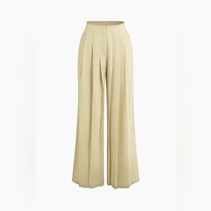 High Waist Pleated Wide Leg Pants